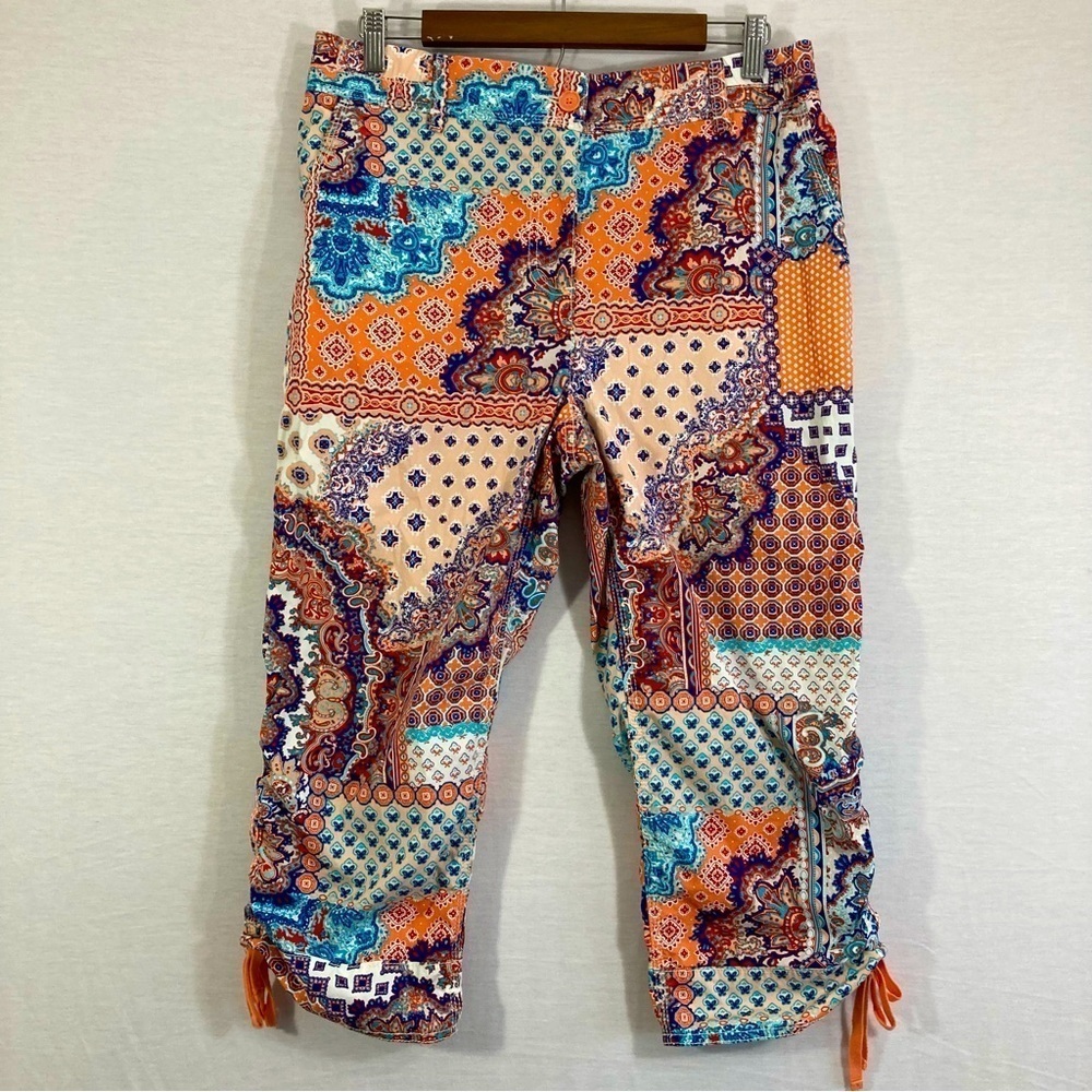 Chico's Cotton Boho‎ Casual Pants Size Medium